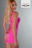 Sexy košilka s průstřihy Pink - Růžová